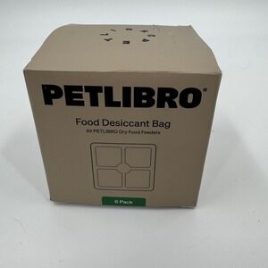 PETLIBRO Food Desiccant Bag 4 Pack Replacement for‎ Dry Food Feeders PLFD001